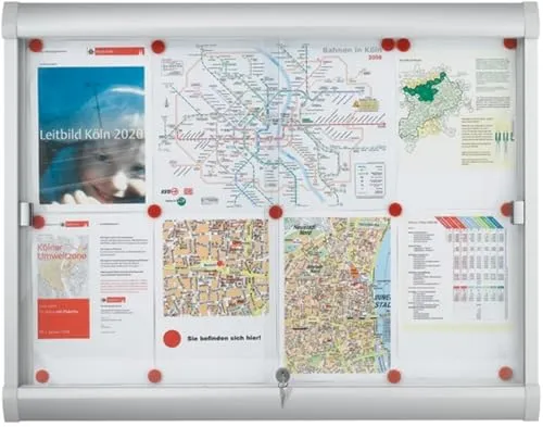 FRANKEN Schaukasten PRO in weiß von Franken