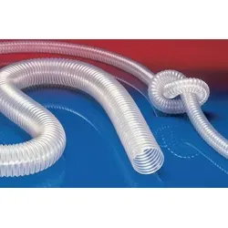 NORRES 33001000007-10 PU-Schlauch PROTAPE® PUR 330 AS - Sonstige Elektroinstallationsartikel, antistatischer und mikrobenfester Polyurethanschlauch, ideal für Gase und abrasive Stäube, hoch abriebfest und schwerentflammbar.