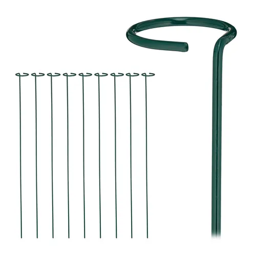 Pflanzstäbe metall Pflanzenstützstäbe Rankhilfen Blumenstützen Gartenstützen