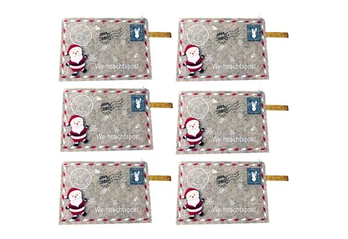 Annastore Geschenkbox Geschenktaschen für Geldgeschenke Geldgeschenkverpackung (6 St), 21 x 23 cm - Geschenktaschen Filz