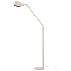 Lucande Stehlampe Silka, Metall, Creme IP20, 1 x 15 W LED beige