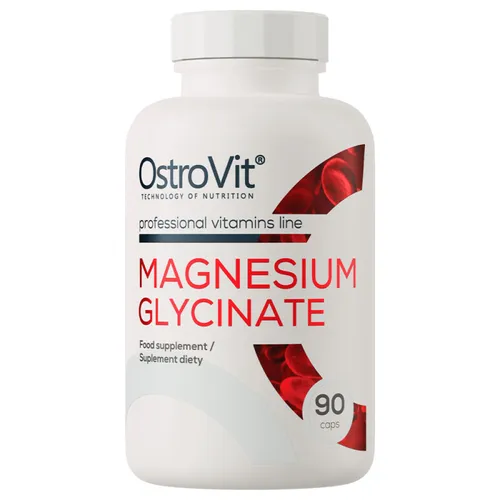 Magnesium Glycinat 90 Kapseln - Hochwertige Kapseln mit Magnesium Glycinat für eine einfache Einnahme. Ideal zur Unterstützung des täglichen Bedarfs an Mineralstoffen.