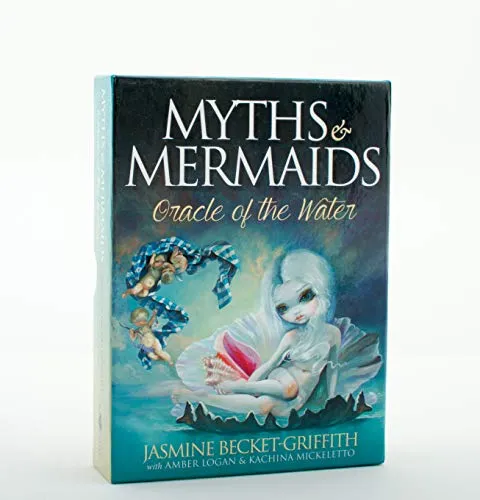 Myths & Mermaids: Oracle of the Water by Amber Logan - Mixed media Produkt, einzigartiges Orakelset zur Erkundung von Mythen und Meerjungfrauen, ideal für kreative Seelen und spirituelle Praktiken.