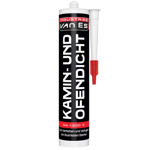 Kamin- und Ofendicht 310 ml Reparaturdichtmasse Temperaturbeständigkeit + 1200°C