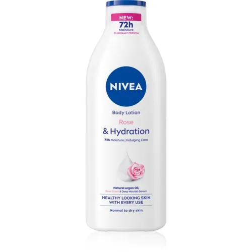 Nivea Rose Touch feuchtigkeitsspendende Bodylotion 400 ml von NIVEA