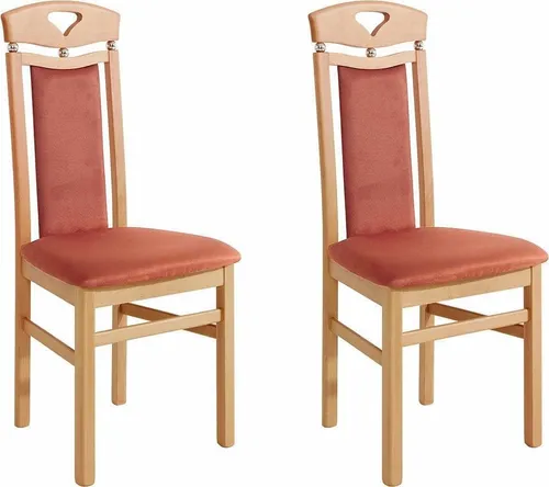 Home affaire Esszimmerstuhl Berta in rot von Home Affaire