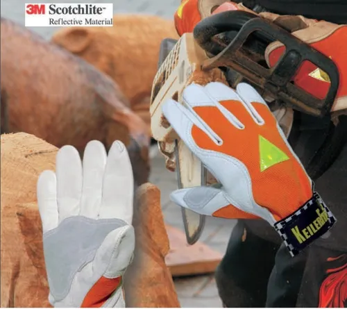  Keiler Fit Orange, leichter Sommerhandschuh für Forst, Garten, Gr.12 1