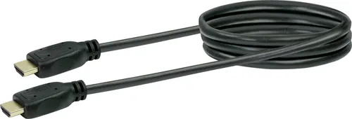 Schwaiger HDMI Anschlusskabel HDM0070 043 schwarz, 0,7m, 2x HDMI