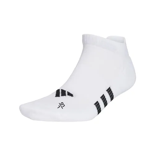 adidas Unisex Performance Cushioned Low Socks 3 Pairs, White/White/White, 37-40