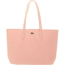 Lacoste Anna Shopper 35 cm - Wendbare Schultertasche in Rosa - Stylische LACOSTE Schultertasche im wendbaren Design mit praktischer Kosmetiktasche. Großzügig genug für DIN A4, ideal für den Alltag. Hochwertige Verarbeitung und auffälliges Logo machen sie zum perfekten Begleiter.