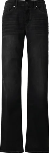 s.Oliver Straight-Jeans Mid Rise, Regular Fit schwarz 36 von s.Oliver