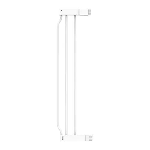 Ingenuity Easy Install 14 cm Verlängerung – Türschutzgitter & Treppengitter für Baby & Hund, Erweiterung auf 87–94 cm, Weiß – Nur Türverlängerung