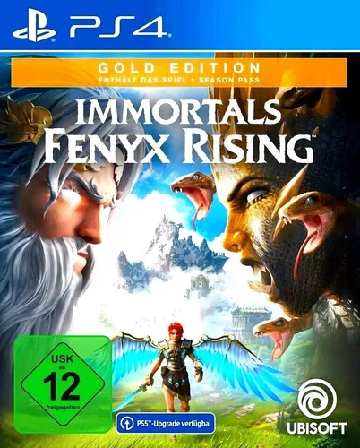 Immortals: Fenyx Rising - Gold Edition für PS4 - Games - Gold Edition mit zusätzlichen Inhalten, erlebe ein episches Abenteuer in der Welt der griechischen Mythologie!