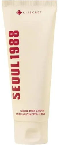 K-Secret Seoul 1988 Cream: Snail Mucin 93% + Rice