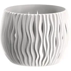 Prosperplast Sandy Bowl Übertopf, weiß, Ø 29 x 20 cm von Prosperplast