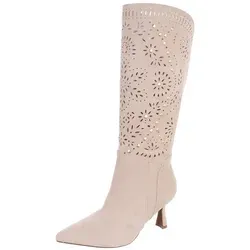 Ital Design Damen Sommerstiefel DES8506 in Beige, Gr. 37
