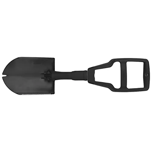MFH US Army Folding Spade with Cover Schwarz