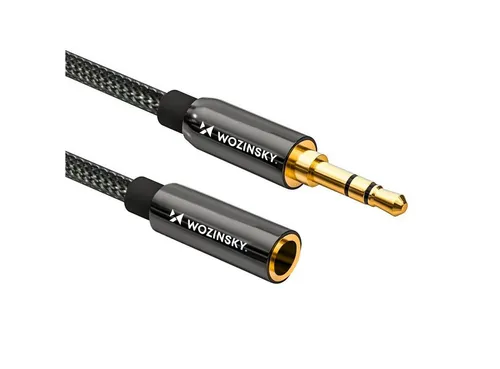 Wozinsky Miniklinken-Verlängerungskabel (weiblich-männlich) AUX-Verlängerung Audio-Adapter, 500 cm