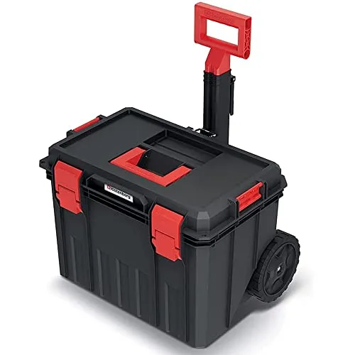 Prosperplast Werkzeugtrolley MODULAR SOLUTION - Werkzeugkoffer aus der Serie MODULAR SOLUTION, mit praktischen Maßen von 53 x 35,5 x 39 cm, ideal für die organisierte Aufbewahrung von Werkzeugen und Zubehör.