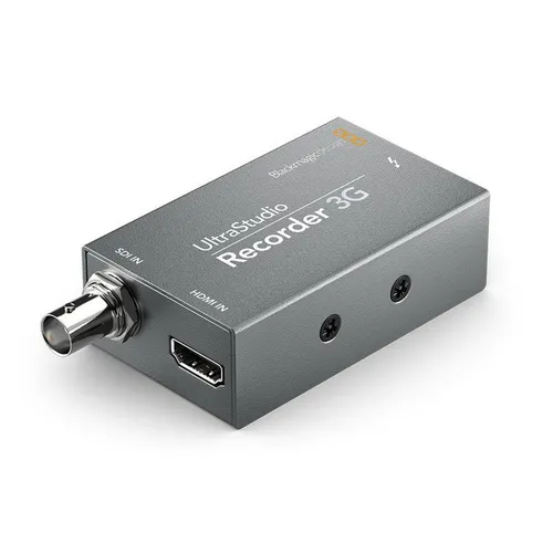 Blackmagic Design UltraStudio Recorder 3G - Videoschnittkarte für professionelle Videoaufnahme; bietet unkomprimierte 10-Bit-Qualität und umfangreiche Softwarekompatibilität, ideal für kreative Projekte.