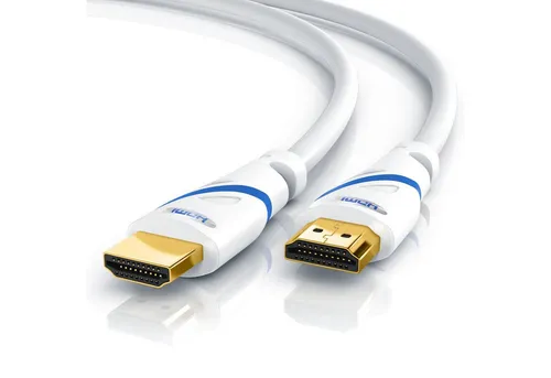 Primewire HDMI-Kabel, 2.0b, HDMI Typ A (50 cm), Ultra HD Highspeed 4K 60Hz, Full HD, 3D, ARC, 18 GBit/s - 0,5m