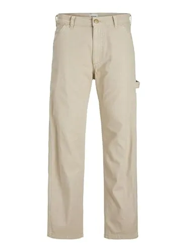 JACK & JONES Herren JPSTEDDIE JJCARPENTER Pant NOOS Cargohose, Fields of Rye,29W / 32L