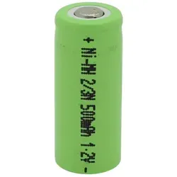 LR1, Lady N Akku 1,2 Volt 500mAh mit Flattop, NiMH 28,3x11,6mm