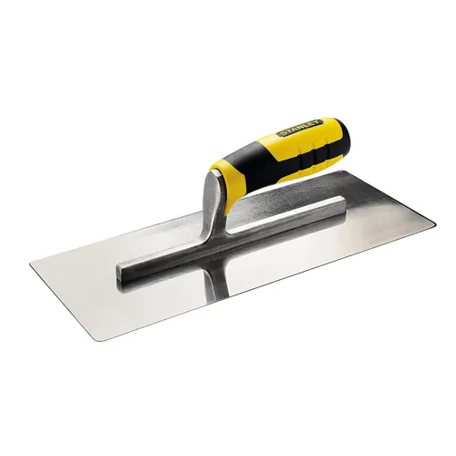 Stanley Glättkelle STHT0-05899 - 320 x 130mm, Edelstahl mit 2K-Griff - Glättekelle aus rostfreiem Edelstahl mit ergonomischem 2K-Griff für hohen Komfort. Ideal für präzises Glätten und hohe Stabilität bei der Arbeit.