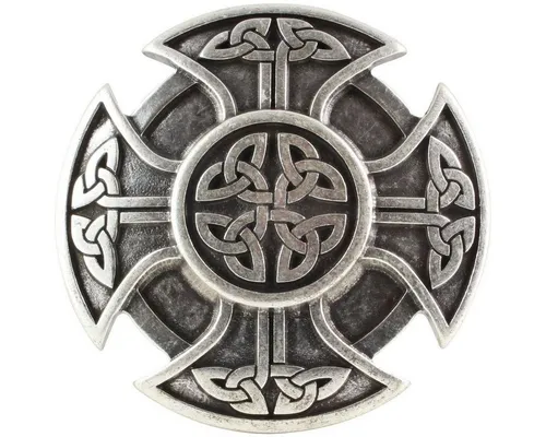 BELTINGER Gürtelschnalle Keltischer Knoten 4,0 cm - Buckle Gürtelschließe 40mm - LARP- und Mitt (1-St)