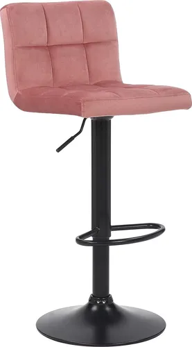 Deluke Barhocker Pink, Höhenverstellbar, 40x85x40 cm