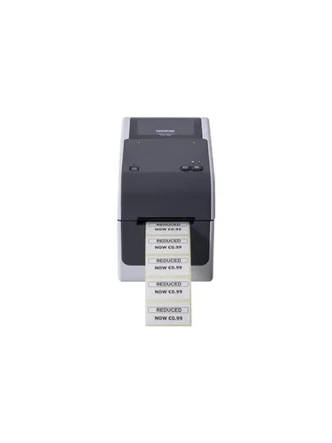 Brother TD2320D300 Desktop-Etikettendrucker USB/LAN - Drucker für präzise Etiketten, ideal für Büro und Versand, bietet USB- und LAN-Anschluss für einfache Integration.
