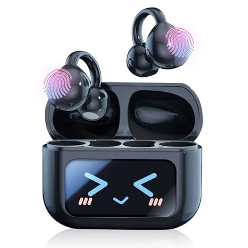 OBEST AI Übersetzen Kopfhörer - Echtzeit Übersetzer mit 144 Sprachen - Sprachübersetzer mit Bluetooth 5.4, Rauschunterdrückung und bis zu 8 Stunden Akkulaufzeit. Ideal für Geschäftsreisen und mühelose Kommunikation.