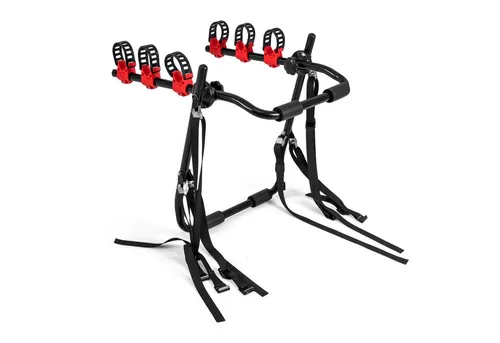 COSTWAY Kofferraum Fahrradträger für 3 Fahrräder – Klappbar und verstellbar