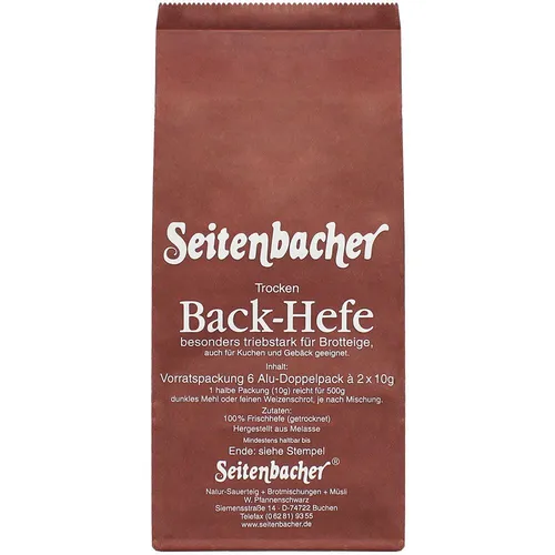 Seitenbacher® Back-Hefe trocken von Seitenbacher
