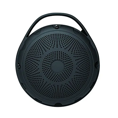 LogiLink SP0050 Bluetooth Lautsprecher mit FM Radio und MP3-Player, Schwarz