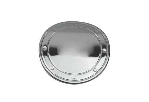 OMAC Zierleisten-Aufkleber Tankdeckel Blenden für VW Golf Schragheck 2003-2008 Edelstahl Chrom, (1tlg), Langlebig,Einfache Reinigung,Einfache Installation,Rostbeständig