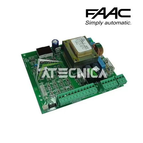 FAAC 740D Zentrale Elektronische Steuerung - Antriebe für Schiebetore, zuverlässige Steuerung mit sicherer Systemeröffnung für maximale Sicherheit und Komfort.