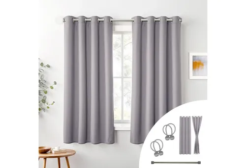 Vorhänge & Gardinen Grau von Cozyor