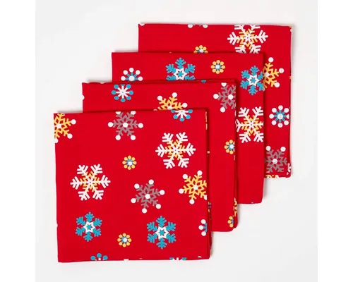 Stoffservietten Rot von Homescapes