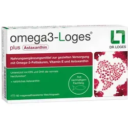 omega3-Loges plus Astaxanthin 60 St