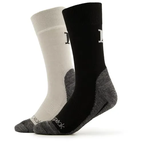 Heber Peak Unisex Erwachsene EvergreenHe. Hiking Crew Socks 2-Pack Wandersocken 2 Paar