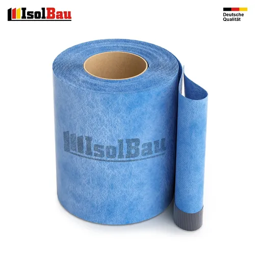 Wannenband 10 lfm - Dichtband für Badewannen und Duschen - Flexibles Dichtband aus Butyl für wasserdichte Fugen in Badezimmern und Terrassen. Hohe Reißfestigkeit und rissüberbrückend – ideal für Innen- und Außenanwendungen.