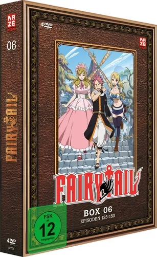 Fairy Tail - TV-Serie - Vol.6 - [DVD] - Anime-Serie für Fans, freigegeben ab 12 Jahren, voller Abenteuer und Magie.