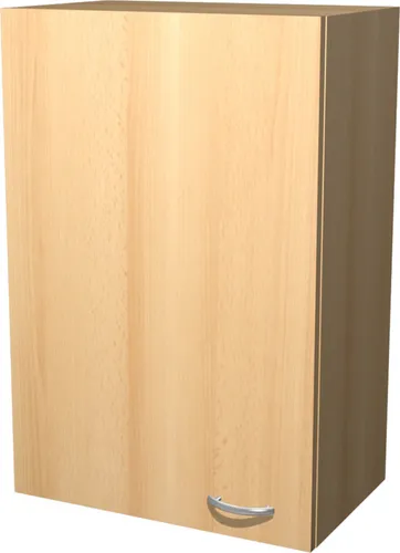 Flex Well Hängeschrank Nano 60x32x89 cm - Küchenunterschrank mit reversiblen Türen, platzsparendes Design in buche matt und zwei Einlegeböden für optimalen Stauraum.
