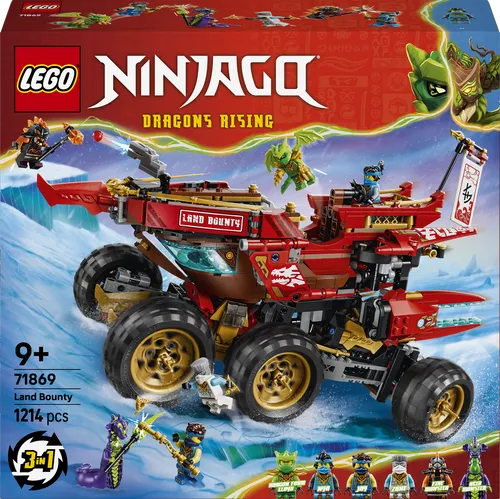 LEGO® Ninjago 71869 - Wüstensegler - Entdecke den Wüstensegler aus der LEGO Ninjago Reihe! Mit 1214 Teilen und spannenden Abenteuern für Kinder ab 9 Jahren. Perfekt für kreative Bauprojekte und stundenlangen Spielspaß.