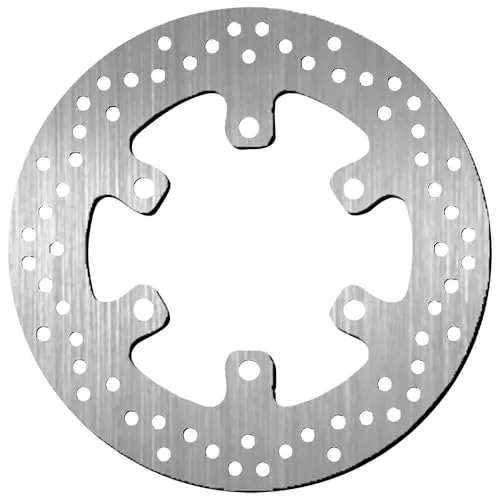 SBS - Bremsscheibe 5026 – 240 x 105 – Dicke 4,5 – Loch 6 Ø 6,5 mm, silber
