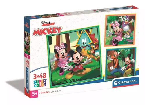 Clementoni: Puzzle 3x48el. - Mickey / Minnie Clementoni 8005125252985