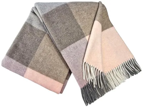 STTS International Kaschmir Decke in braun von STTS International