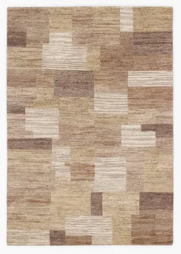 OCI DIE TEPPICHMARKE Wollteppich ELEGANT NEW LIMA, rechteckig, 13 mm Höhe - Handgeknüpfter Wollteppich aus Nepal mit 13 mm Höhe, 100% Schurwolle für angenehme Haptik und Stabilität. Edles Design und natürliche Farben schaffen eine harmonische Atmosphäre in jedem Raum.