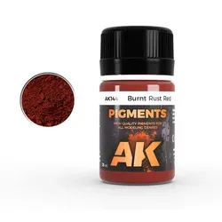 AK Pigmente Burnt Rust Red (71) von AK Interactive